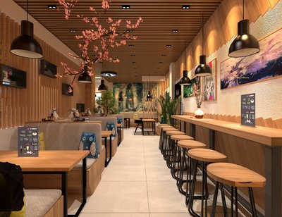 黑龙江店铺店面装修效果